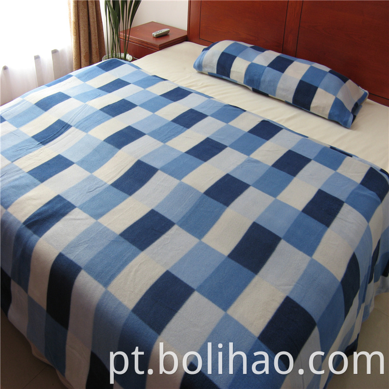 Plaid Printed Bed Sheet